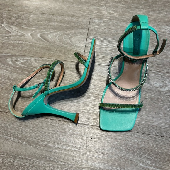 Schutz Green sandals - Picture 6 of 6
